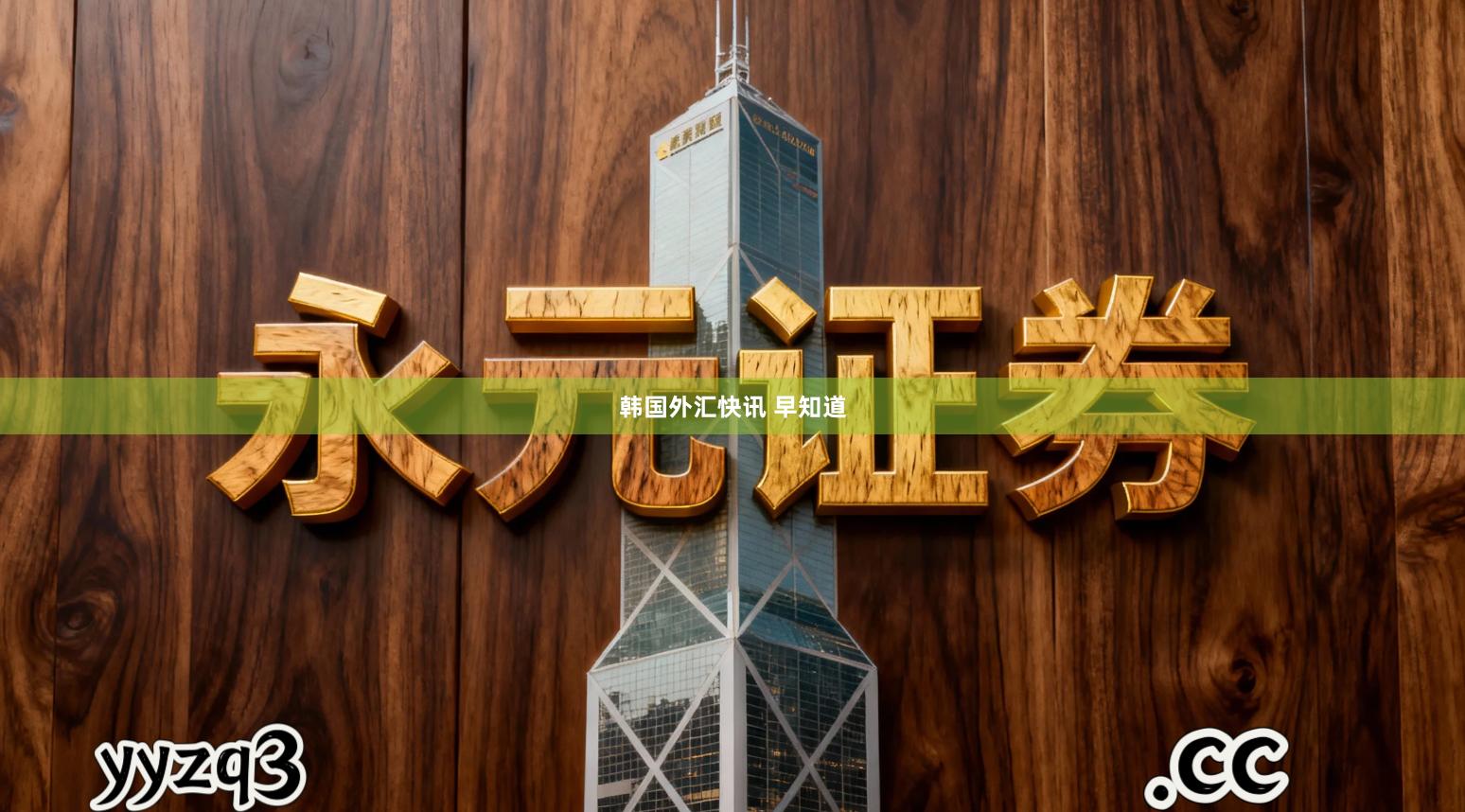 韩国外汇快讯 早知道