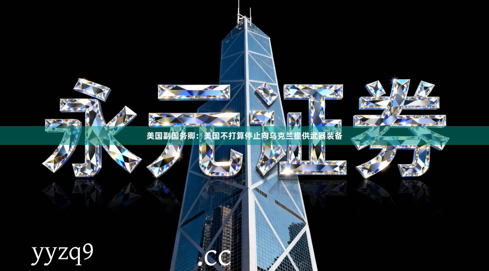 美国副国务卿:美国不打算停止向乌克兰提供武器装备